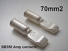 PAIR 350 AMP 70mm2 ANDERSON CONNECTOR (2/0 AWG) CABLE TERMINALS 2 x 