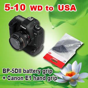 Battery Grip/Holder for CANON Digital Camera EOS 5D Mark II★BG E6 