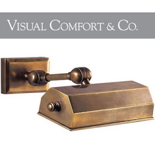 VISUAL COMFORT Chart House Collection 8 Picture Light   Antique Brass 