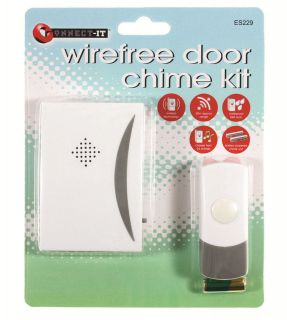 BATTERY OPERATED DOOR BELL / CHIME & BELL PUSH BNIB