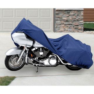 Waterproof Motorcycle Storage Cover XXL Sport Bike Blue Weather 