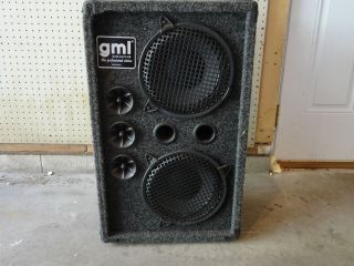 Speaker, Dual 10 GMI 210 Professional Audio DJ PA Speaker