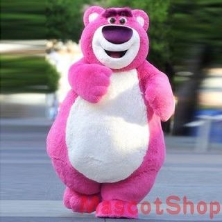   Adult size suit Deluxe Pink Bears Fancy mascot costume Christmas EPE