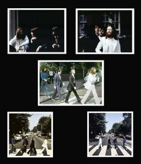 Beatles Abbey Road LP cover photo session 1969, 5 real nice photos 