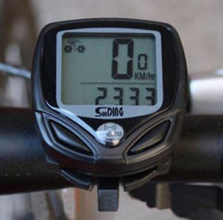 New Wireless LCD Bike Bicycle Computer Odometer Speedometer Waterproof