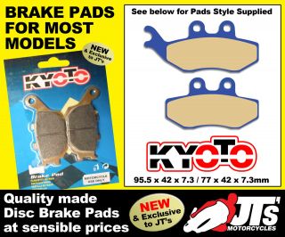   DISC PADS BRAKE PADS TO SUIT BENELLI Velvet 125/150 Touring 08 12