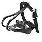   Road Bicycle Cage Pedals Set w/ Straps Black 9/16 Fixie Road Bike