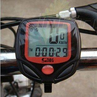 Newly listed waterproof LCD Bike Bicycle Computer Odometer Speedometer