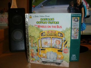 golden sound story the little golden book the wheels on the bus