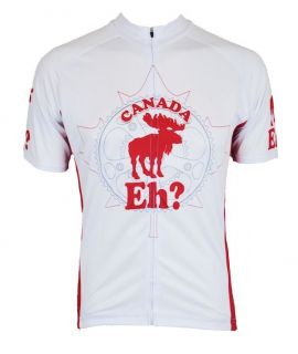 Canada Eh? Cycling Jersey Canadian Bike Jersey Funny