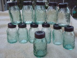   24 Rustic Vintage Country Mason Canning Fruit Jar Miniature Lanterns
