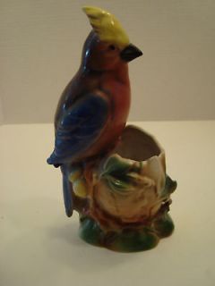 Ceramic Bird Figurine/Planter Made in Germany