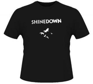 Shinedown Cool Music Sound of Madness NEW Black T Shirt