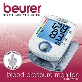 Digital Blood Pressure Monitor Machine Meter Wrist Cuff BP Adult Home 