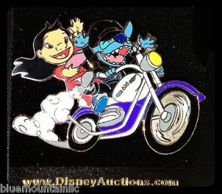   Auctions 50s Collection Lilo & Stitch (Motorcycle) LE 100 Pin RARE