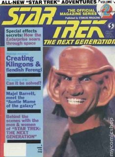 Star Trek Next Generation Magazine #2 Ferengi/Klingons/Majel Barrett 