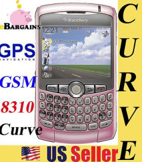 NEW RIM Blackberry 8310 Curve Smartphone Cell Phone (AT&T) PINK
