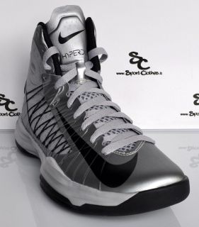 Nike Lunar Hyperdunk 2012 mens basketball shoes flywire NEW silver 