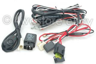 12V LED WORK LIGHTS WIRING HARNESS, LOOM, CABLES, CAR KIT, RELAY, FUSE 
