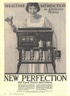 1923 ad g new perfection oil stove