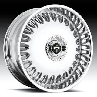 22 DUB Billionaire Wheel SET 22x9 Chrome Rims RWD 5 & 6 LUG Wheels 