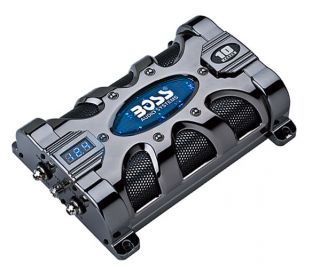 NEW BOSS CAP10 10 FARAD Blue Digital Voltage Car Audio Capacitor Cap 