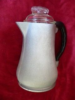 GUARDIAN SERVICE COOKWARE   WATER PITCHER COFFEE POT WITH GLASS LID