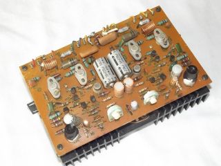   Receiver Amplifier Board & Transistors Parts No. YD2890004 0 Working