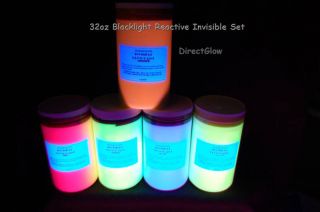 32oz Bottle UV Blacklight INVISIBLE Paint