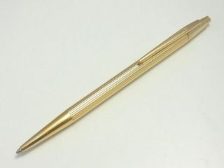 Montblanc Noblesse 20K Gold Plated Mechanical Pencil RARE BLACKSTAR