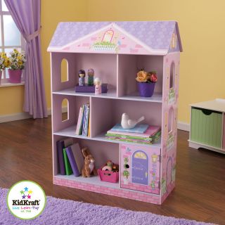 KIDKRAFT Childrens Dollhouse Bookcase / Shelf Storage NEW