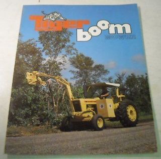 Tiger ca. 1980   1985 Boom Mower Sales Brochure