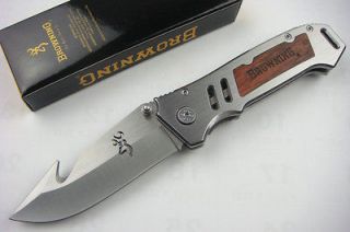 Browning clip Folding Pocket Knife Outdoor Camping Hunting knife 24aa