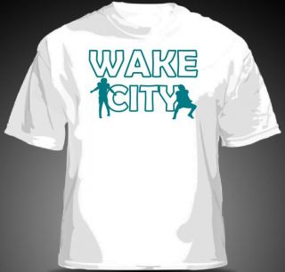 Cameron Wake WAKE CITY Shirt Miami Dolphins Bush Tannehill MENS 