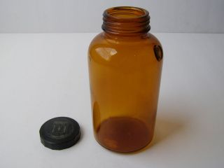 Marvelous vintage E.R.SQUIBB & SONS collectable medicine Jar