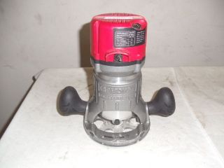 CRAFTSMAN PROFESSIONAL FIXED BASE ROUTER 28190 READ