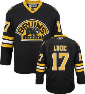 Milan Lucic Jersey Reebok Alternate #17 Boston Bruins Premier Jersey