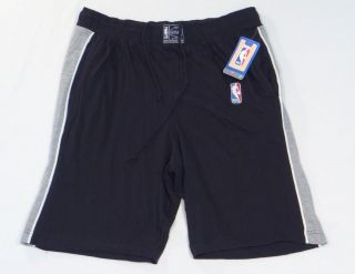 UNK NBA Loungewear Shorts Black & Gray Mens NWT