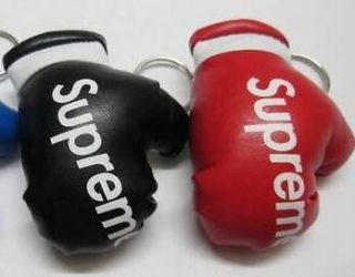 ON SALE NEW Supreme PU Boxing Glove Keyholder Keychain (Red Or 