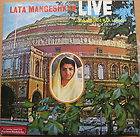 Bollywood Compilation LP Record   Lata Live @ Royal Albert Hall Music 