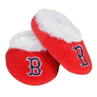 Boston RED SOX MLB Red BABY SLIPPERS S M L XL Months NEW