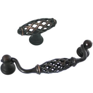   Oil Rubbed Bronze Birdcage Cabinet Hardware Knobs, Pulls & Hinges