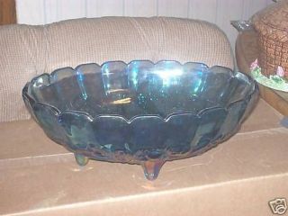 fruit bowl carnival glass candy dish