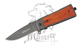   Grip M1911 Style Heavy Duty Spring Assisted Open Tactical Knife Red