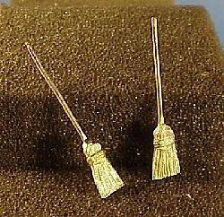   On3/On30 WISEMAN MODEL SERVICES DETAIL PARTS #O142 BROOMS 1/48 SCALE
