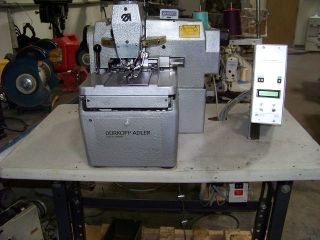  Adler Computer Controlled Eyelet Buttonhole Machine 578   114181