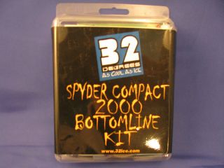 Brand New 32 Degrees Spyder Compact 2000 Bottom line Kit