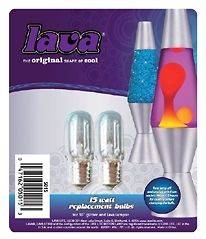 Lava Lamp 15 Watt Replacement Bulbs for 10/8oz lamp and 11.5/12oz 