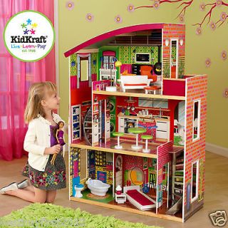   Kids Uptown Modern Designer Dollhouse w Furniture Barbie Bratz 65156