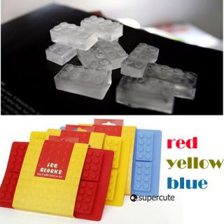 Lego Bricks Ice Bricks Tray Ice Tray Mold Maker Party Mould